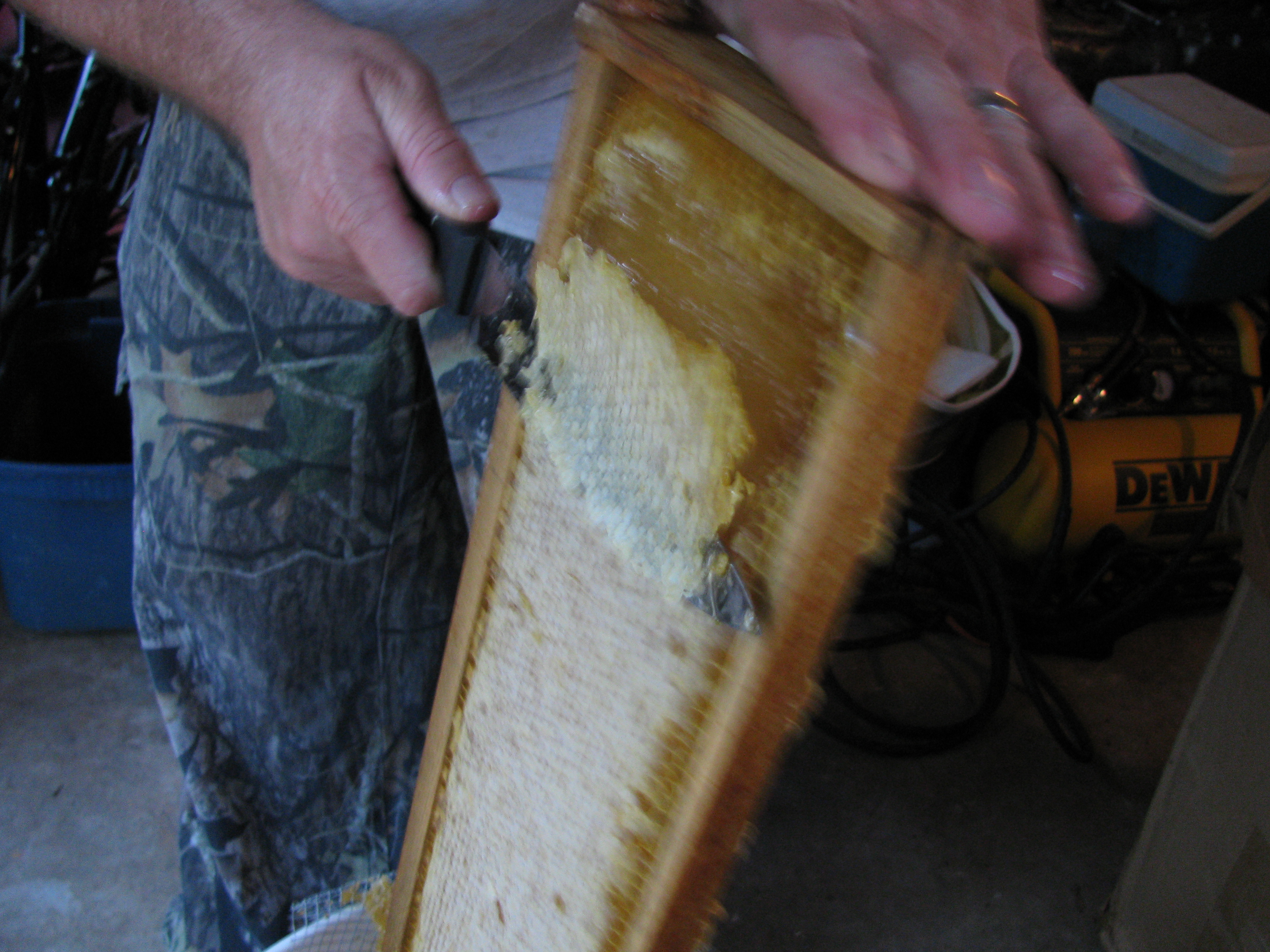 Cutting the cappings